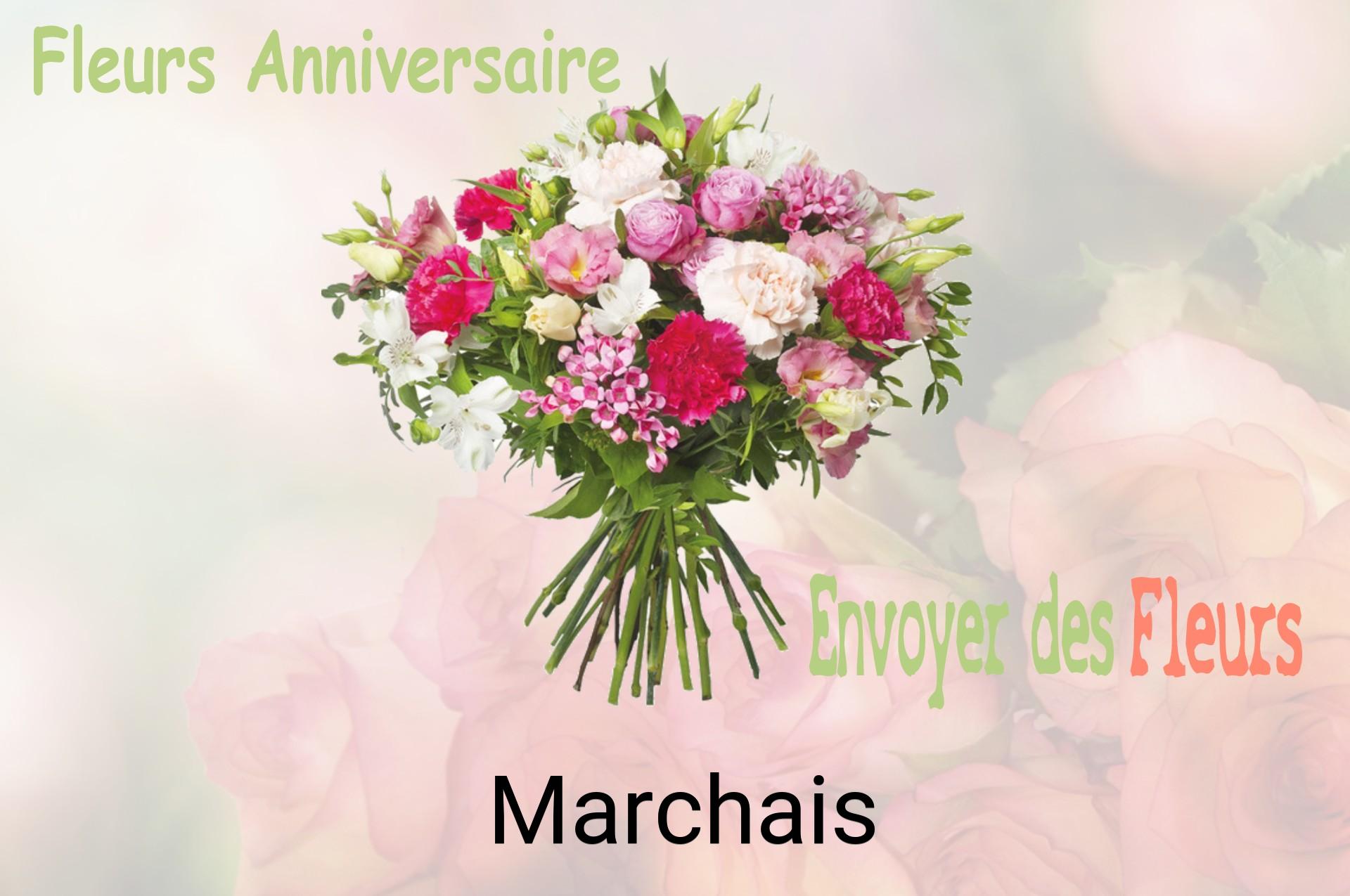 Bouquet de fleurs d’anniversaire livré à Marchais